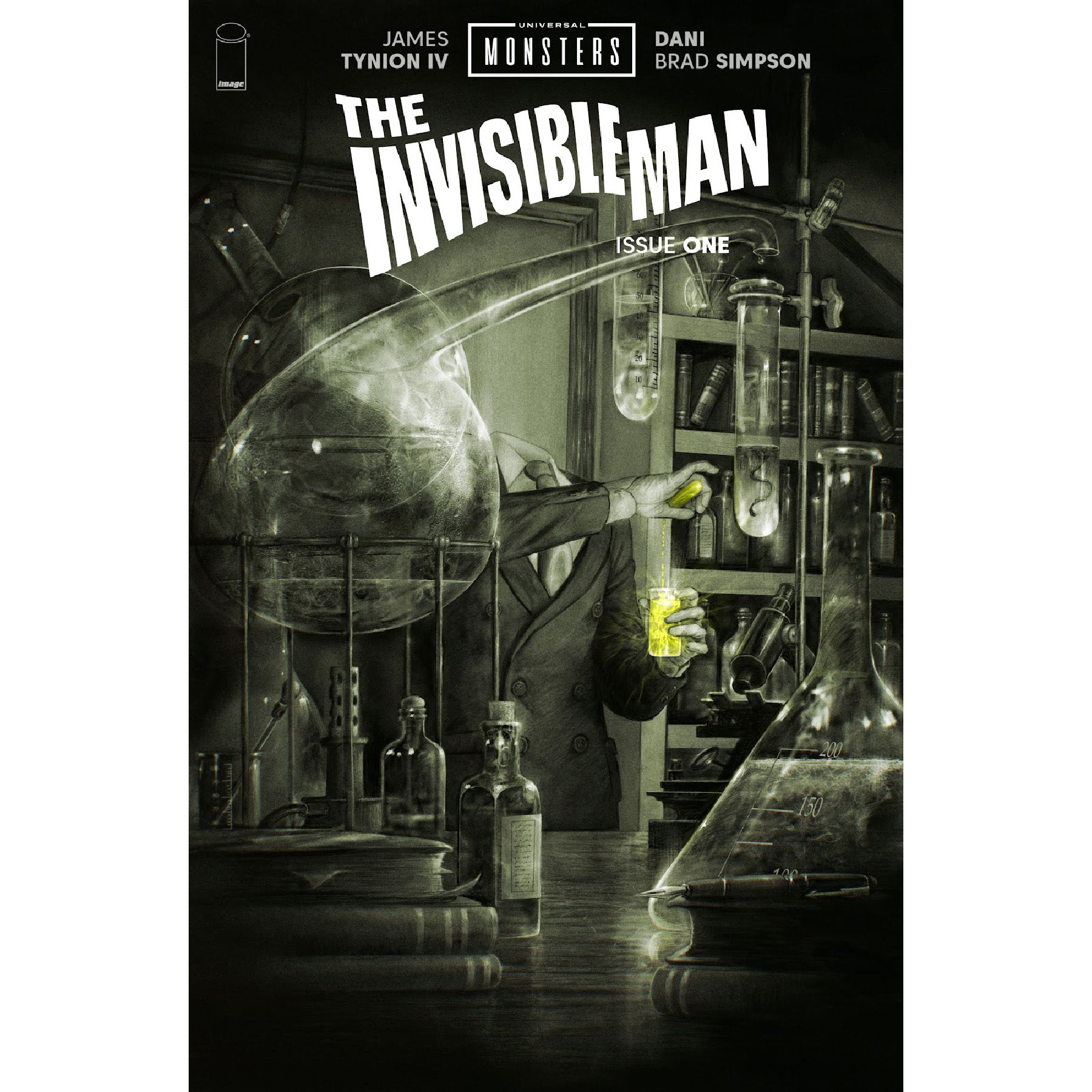 monsters vs aliens invisible man UNIVERSAL MONSTERS THE INVISIBLE MAN #1 (Shop TIny Onion Exclusive Cover)