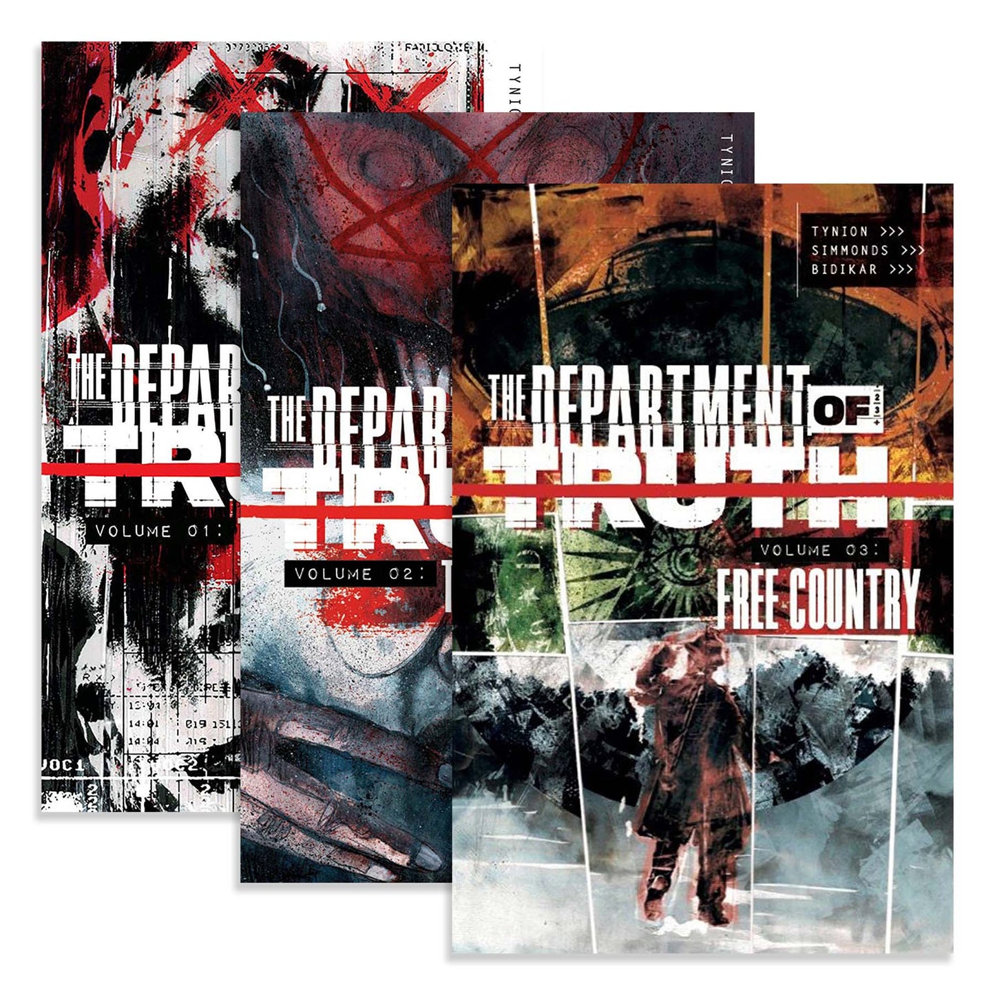 DEPARTMENT OF TRUTH VOL 1-3 BUNDLE WITH SIGNED BOOKPLATE