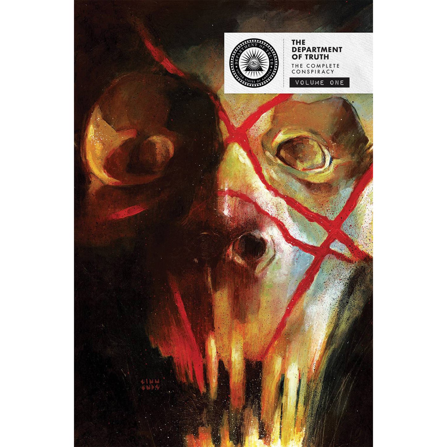 THE DEPARTMENT OF TRUTH: THE COMP CONSPIRACY DELUXE VOL 01 HC WITH SIGNED BOOKPLATE