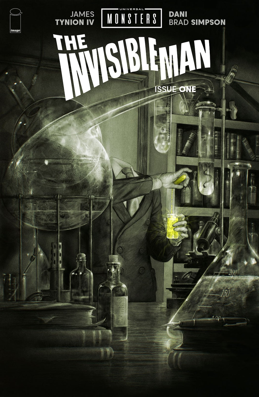 UNIVERSAL MONSTERS THE INVISIBLE MAN #1 (Shop TIny Onion Exclusive Cover)
