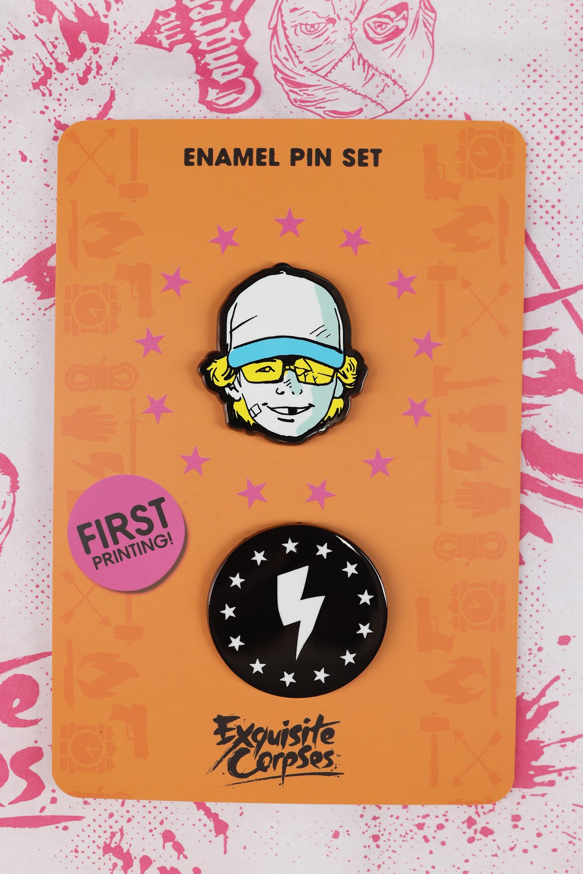 
                  
                    Choose-Your-Killer Enamel Pin Set - G4M3R_KlD
                  
                
