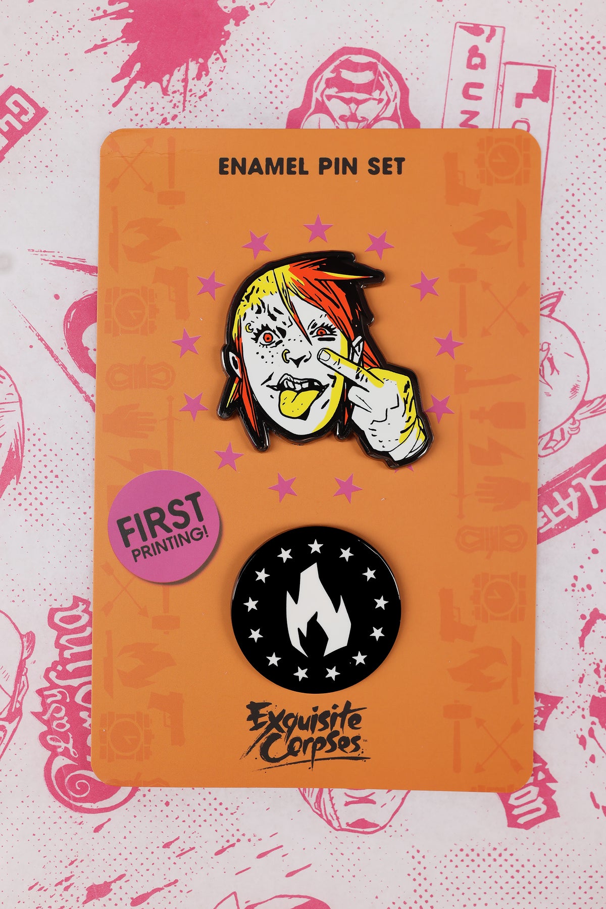 
                  
                    Choose-Your-Killer Enamel Pin Set - Layla Blaze
                  
                
