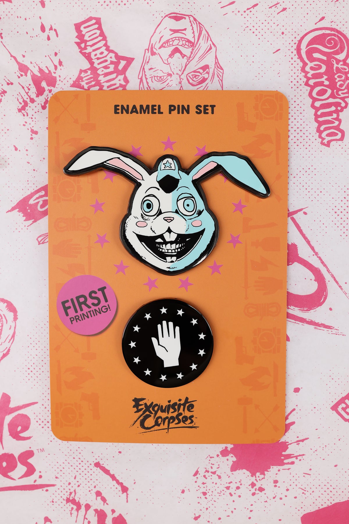 
                  
                    Choose-Your-Killer Enamel Pin Set - Rascal Randy
                  
                