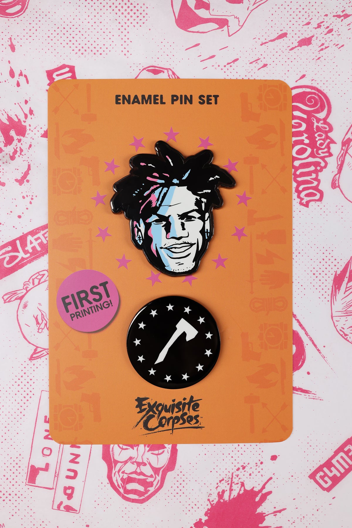 
                  
                    Choose-Your-Killer Enamel Pin Set - Pretty Boy
                  
                