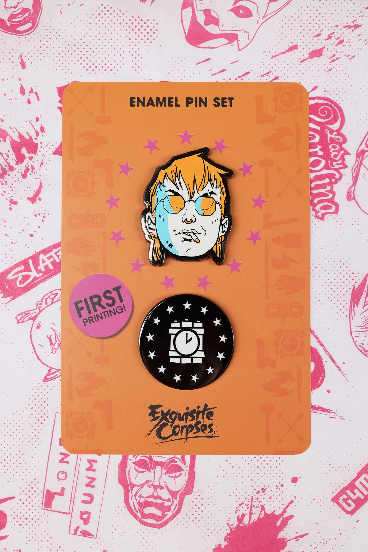 
                  
                    Choose-Your-Killer Enamel Pin Set - Slater
                  
                