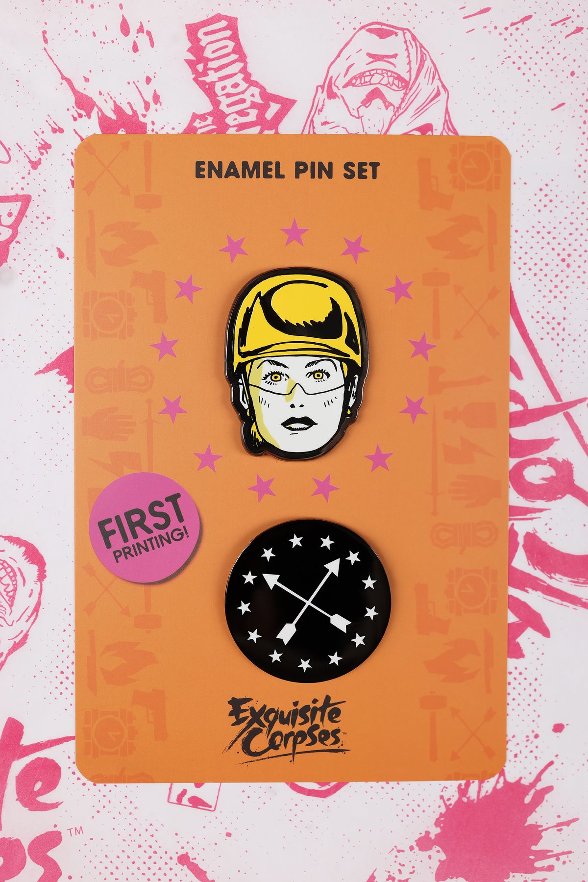 
                  
                    Choose-Your-Killer Enamel Pin Set - Lady Carolina
                  
                