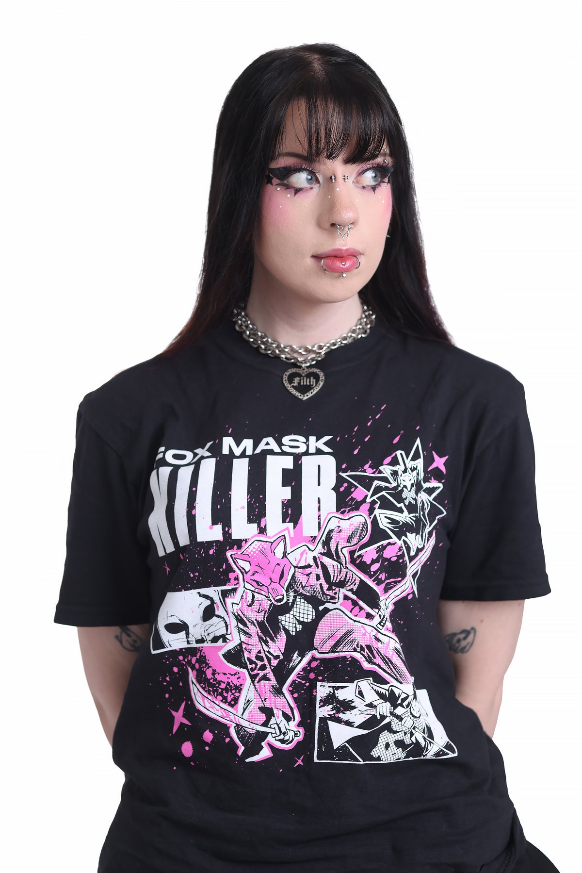 
                  
                    Fox Mask Killer Kill Count Shirt
                  
                