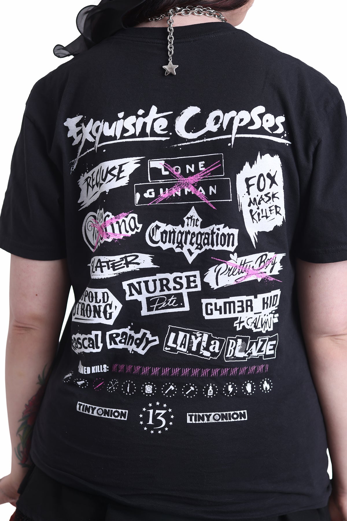 
                  
                    Fox Mask Killer Kill Count Shirt
                  
                