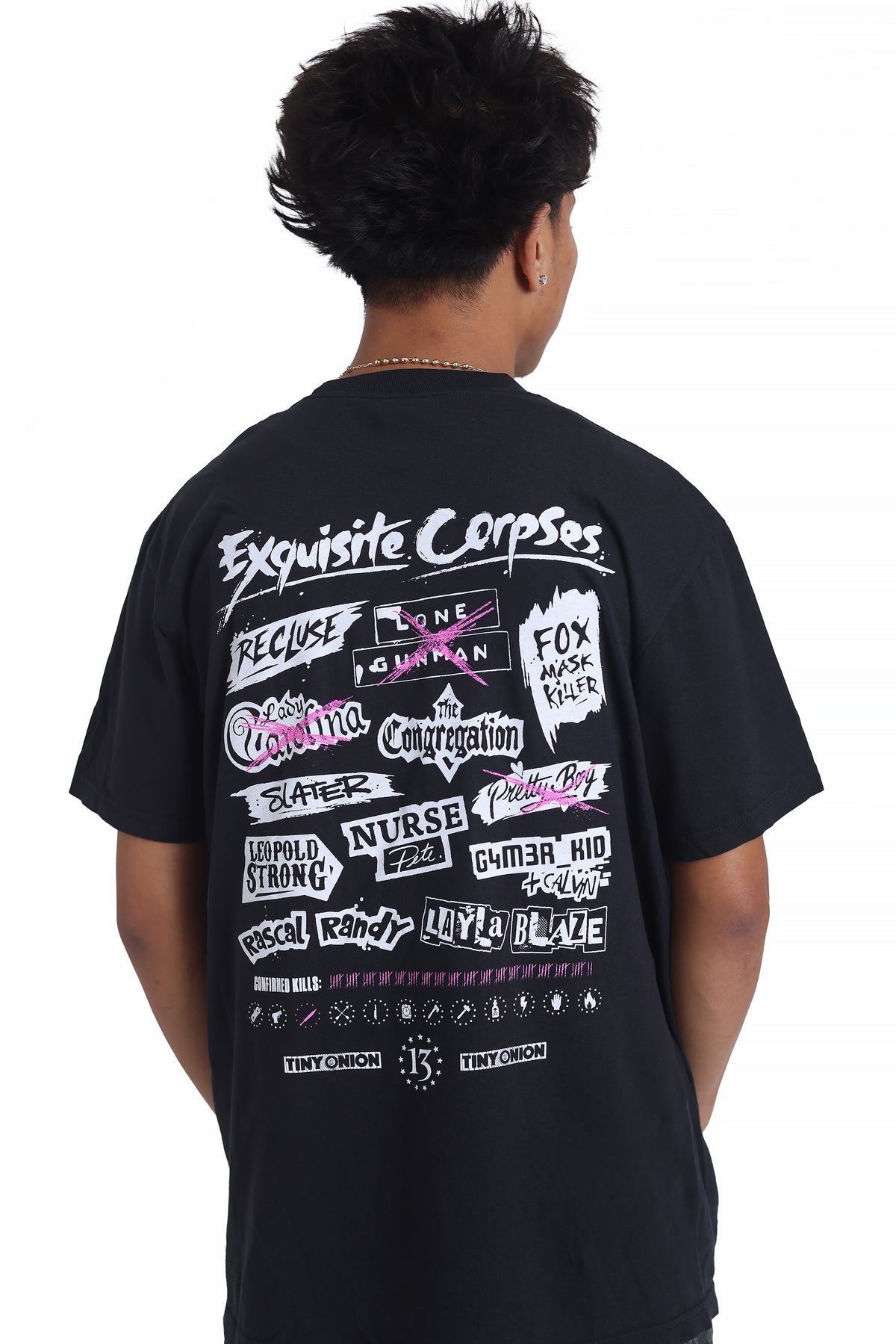 
                  
                    Fox Mask Killer Kill Count Shirt
                  
                