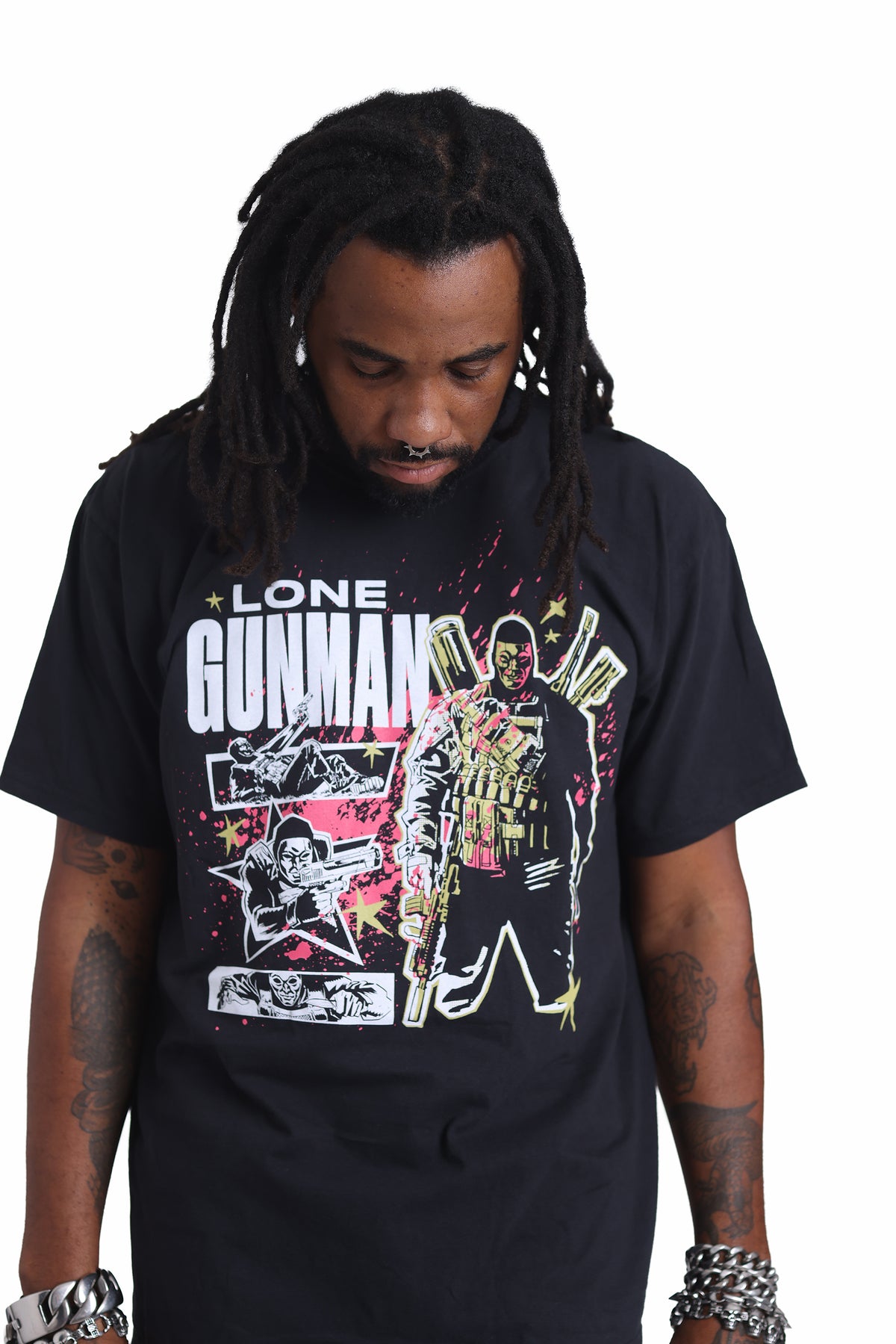 
                  
                    Lone Gunman Kill Count Shirt
                  
                