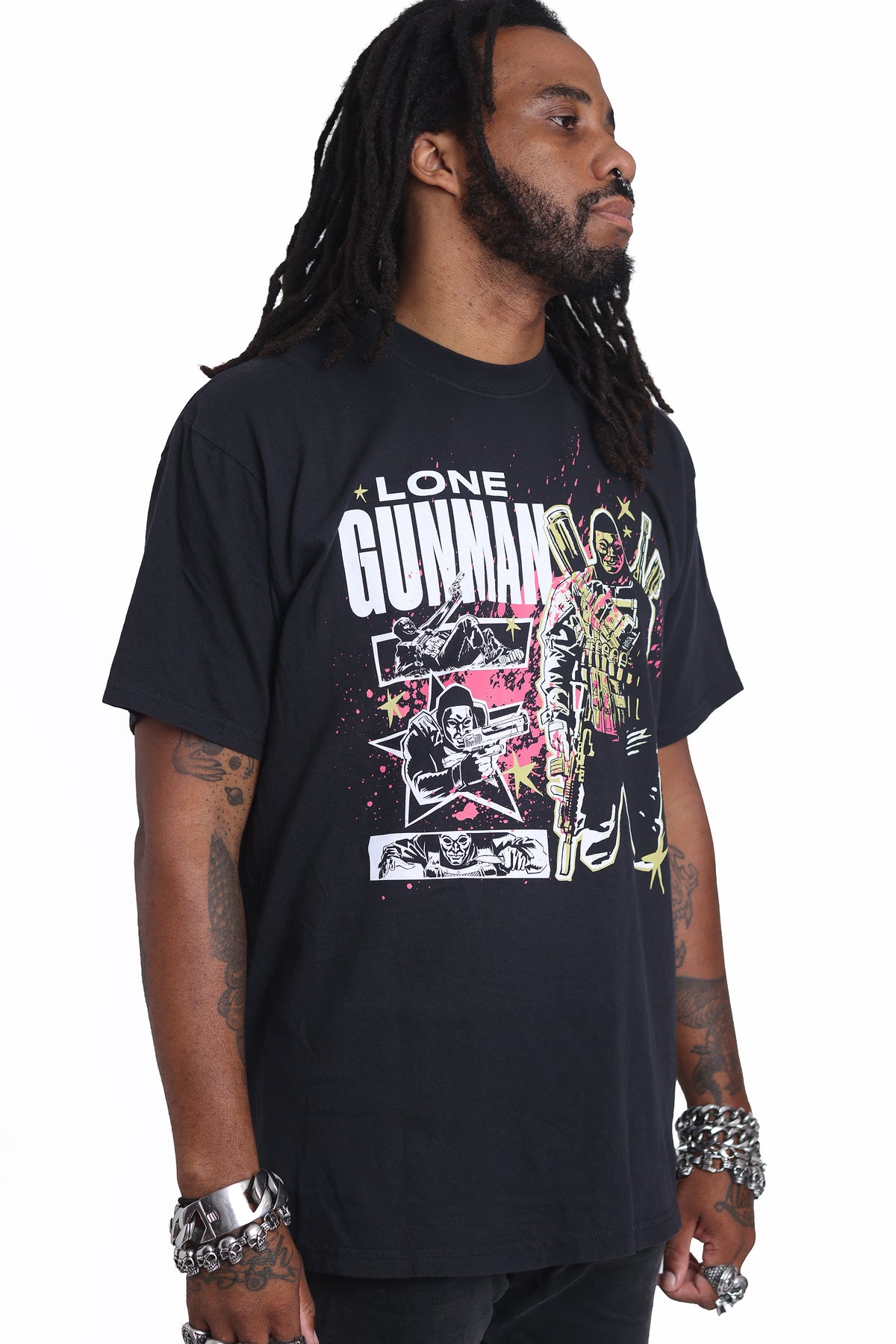 
                  
                    Lone Gunman Kill Count Shirt
                  
                