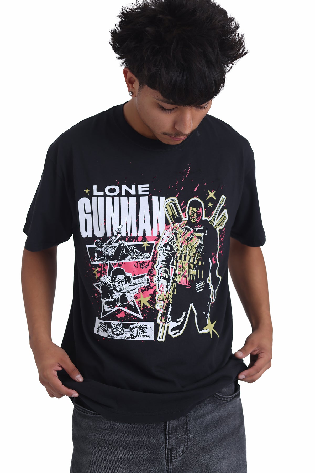 
                  
                    Lone Gunman Kill Count Shirt
                  
                