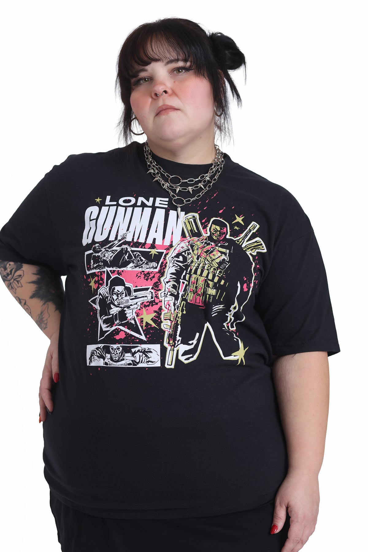 
                  
                    Lone Gunman Kill Count Shirt
                  
                