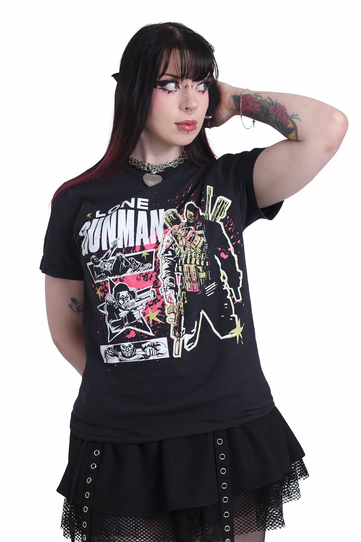 
                  
                    Lone Gunman Kill Count Shirt
                  
                
