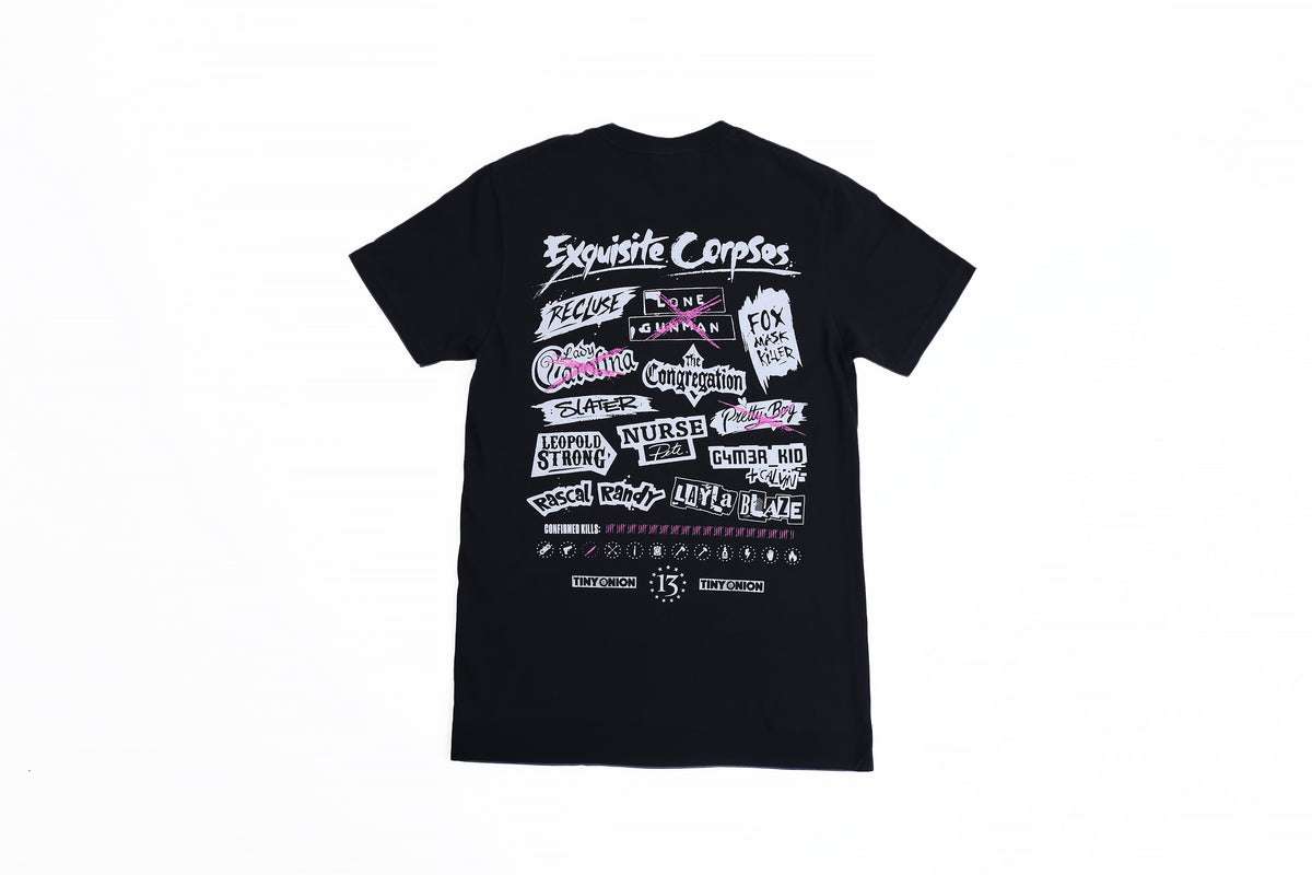 
                  
                    Fox Mask Killer Kill Count Shirt
                  
                