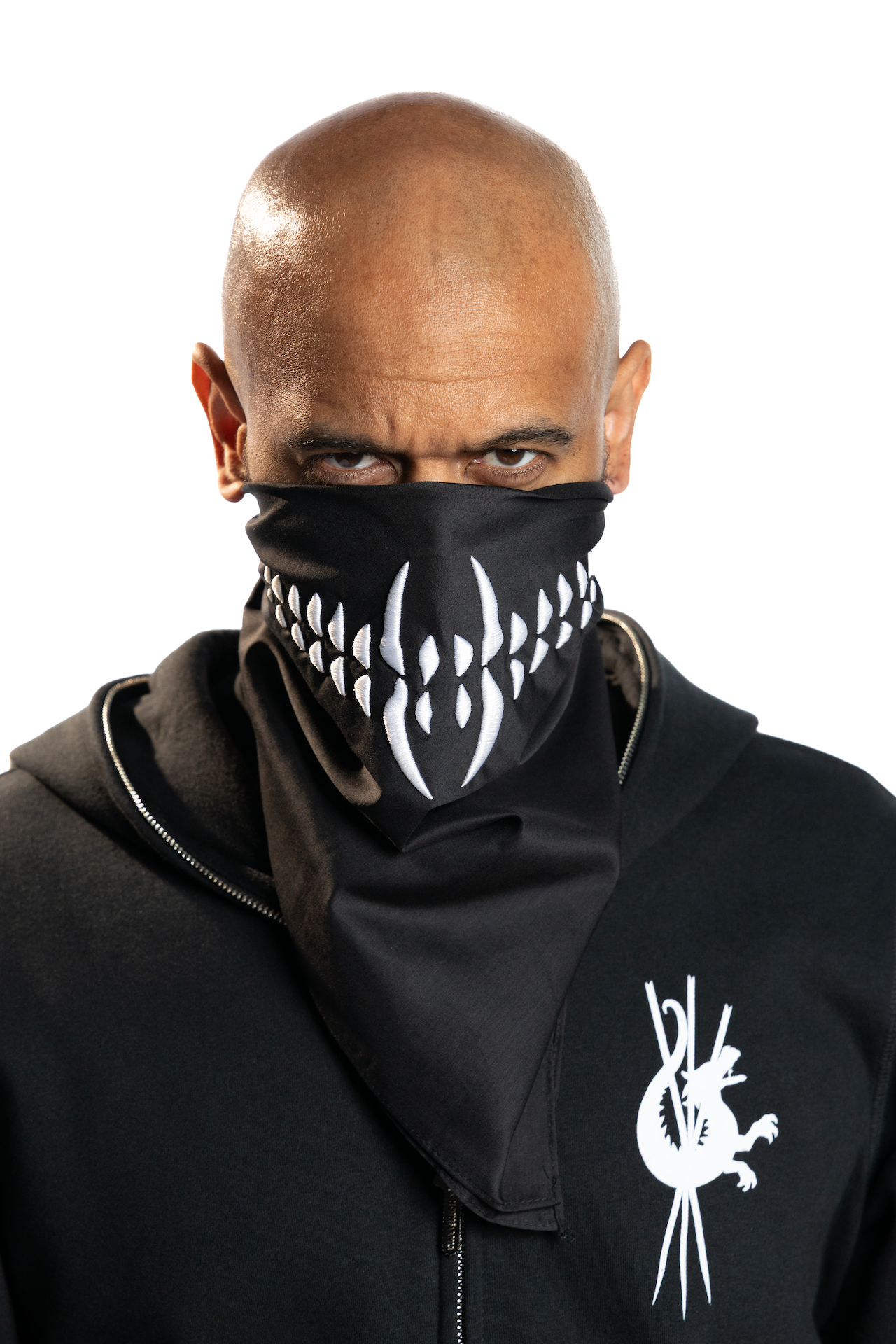 
                  
                    Deluxe EMBROIDERED SOMETHING IS KILLING THE CHILDREN - BLACK BANDANA
                  
                