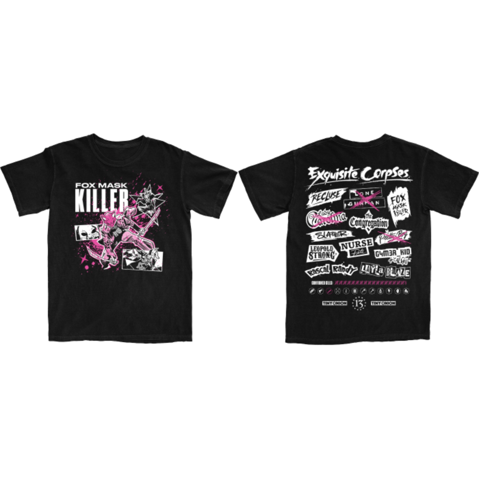 
                  
                    Fox Mask Killer Kill Count Shirt
                  
                