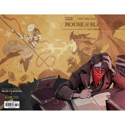 HOUSE OF SLAUGHTER #6 TINY ONION EXCLUSIVE WRAPAROUND COVER