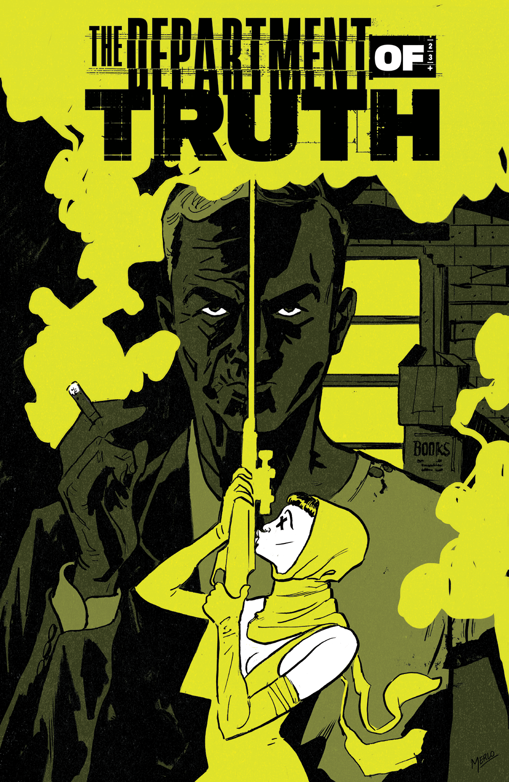 DEPARTMENT OF TRUTH #23 TINY ONION EXCLUSIVE VARIANT BY CURT MERLO