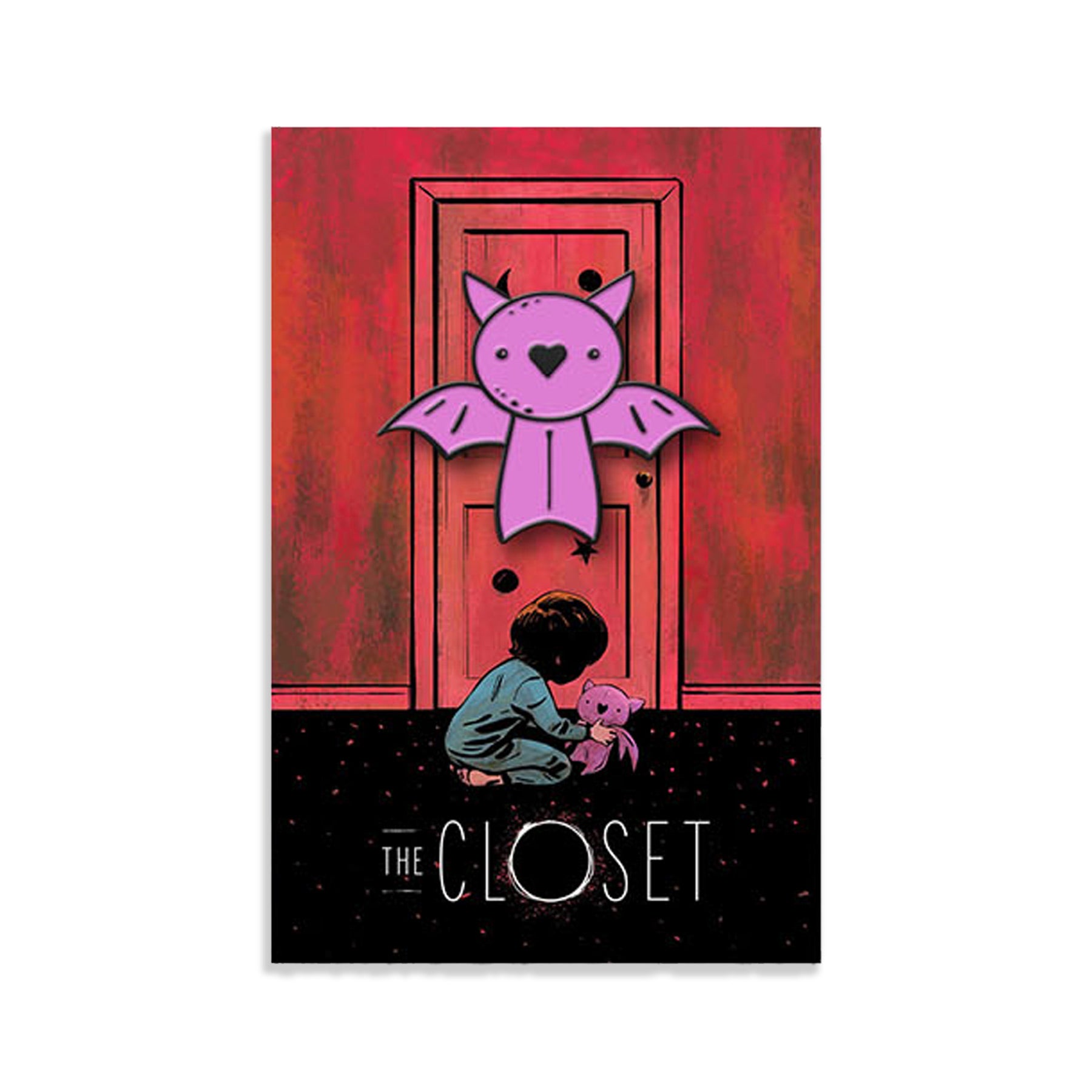 CLOSET BAT - PLUSH [ENAMEL PIN]