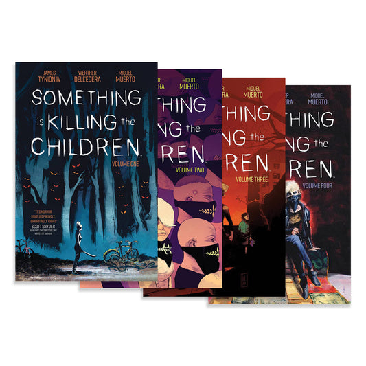SOMETHING IS KILLING THE CHILDREN TRADE BUNDLE WITH SIGNED BOOKPLATE!